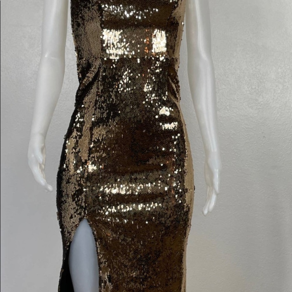 Sequin Gold dress